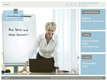 Tablet Screenshot of kluge-kommunikation.de